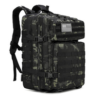 Mochila Táctica de Asalto OEM de 45L con Bolsa Molle para Senderismo y Camping, de Tela Oxford 900D y con Bajo MOQ