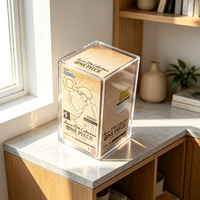 Étui de présentation en acrylique transparent personnalisé XC, écologique, avec protection UV, pour cartes TCG EB-02, boîte de booster 25e anniversaire