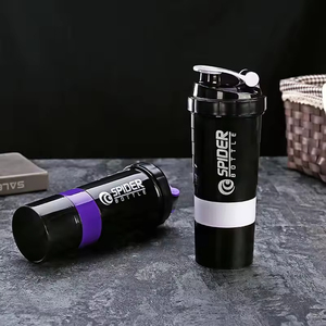 Custom Logo 650ML 22oz Three-Layer Plastic Classic Gym Fitness Protein <b>Shaker</b> Multifunctional Sport <b>Bottle</b> Thermal Insulation - Product Image 4