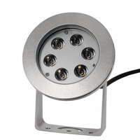 Lumières LED RGB submersibles étanches IP68 pour étangs et piscines, extérieur, dimmables, acier inoxydable 316L