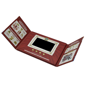 Nhà sản xuất 5 Inch Lcd <span class=keywords><strong>Video</strong></span> Dành Cho Người Lớn HD Hiển Thị Thiệp Chúc Mừng Thẻ LCD Kỹ Thuật Số <span class=keywords><strong>Video</strong></span> Tập Sách - Product Image 5