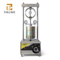 Machine d'essai CBR (California Bearing Ratio) manuelle C-TECH pour sols, 30 kN ou 50 kN, compacteur de sol
