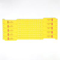 Bracelet PVC pour parc d'attractions avec RFID, étanche et sans contact, pour paiement sans espèces, accès aux casiers et photos