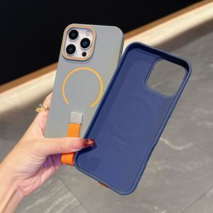เคสโทรศัพท์มือถือ SmartjoyWholesale ดีไซน์นุ่ม TPU แม่เหล็ก พร้อมสายคล้องนิ้ว สำหรับ iPhone 17 16 Pro Max คุณภาพสูง - Product Image 4