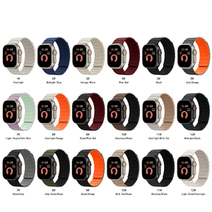 Nueva Correa de Reloj de Silicona, Correa Deportiva Magnética Suave para <span class=keywords><strong>Apple</strong></span> <span class=keywords><strong>Watch</strong></span> Series 6/7/8/9/10/11 38mm 40mm 42mm 44mm 46mm 49mm - Product Image 3