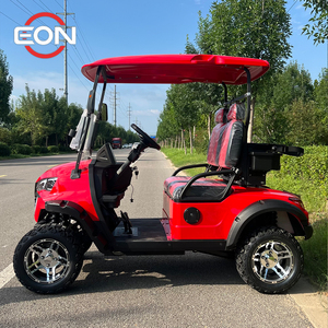 Sang trọng giá rẻ điện 48V kèm theo khung nhôm 4x4 Tùy chỉnh săn bắn 4 chỗ ngồi Golf Cart <span class=keywords><strong>Buggy</strong></span> để bán - Product Image 2