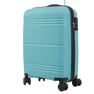 CONWOOD अटूट पीपी सामान सेट सस्ते ट्रॉली मामले पीपी सूटकेस सामान पर ले जाने के साथ आकार