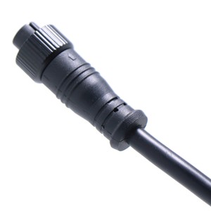 M12 Waterproof Aviation Connector <b>Cable</b> 2 5 Core Male Female For <b>Outdoor</b> Signal Transmission Extension - Product Image 1