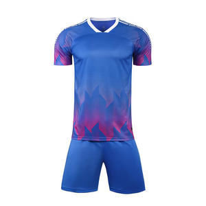 Nuovo Set completo di alta qualità all'ingrosso maglie da calcio uomo Set versione giocatore tuta da allenamento calcio - Product Image 4