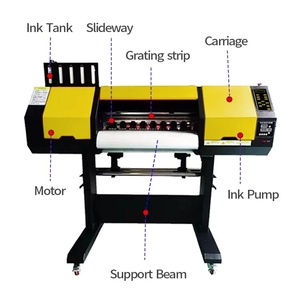 Dukung Layanan Purna Jual Lokal <span class=keywords><strong>Printer</strong></span> DTF Digital A1 dengan Mesin Cetak Stiker Pakaian Kaos DIY XP600 60cm - Product Image 2