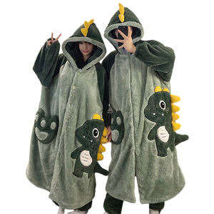 Pijamas <span class=keywords><strong>de</strong></span> Invierno <span class=keywords><strong>para</strong></span> Parejas, Lindos Pijamas <span class=keywords><strong>de</strong></span> <span class=keywords><strong>Dinosaurio</strong></span> <span class=keywords><strong>de</strong></span> Dibujos Animados, Camisón Largo, Conjunto <span class=keywords><strong>de</strong></span> Dos Piezas <span class=keywords><strong>para</strong></span> <span class=keywords><strong>Hombre</strong></span> y Mujer, Conjuntos <span class=keywords><strong>de</strong></span> Pijamas <span class=keywords><strong>de</strong></span> Talla Grande - Product Image 5