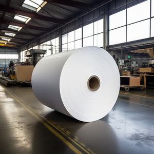 Fabricant de matériaux pour étiquettes, étiquettes blanches, synthétiques, PP, BOPP, PET, jet d'encre, mat, argent, autocollant, rouleau jumbo - Product Image 2