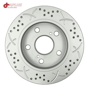 Ensemble de Rotor de frein à disque arrière à faible poussière pour nouveau pour Toyota pour Corolla ventiler les pièces de voiture avec le Rotor de disque de plaquette de frein de perceuse - Product Image 5