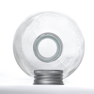 200ml 300ml 500ml rõ ràng Boston Vòng chai thủy tinh với vít cap - Product Image 6