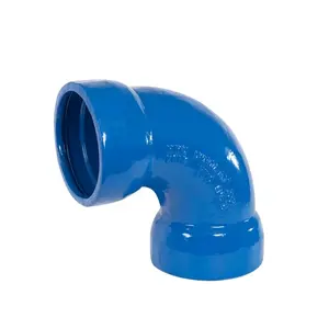 Factory Low Price ISO2531 EN545 Standard DI Flanged Fittings Flanged Bend Elbow Ductile Iron Pipe Fittings