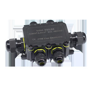 กล่องกันน้ำ Ysmax 4P เกลียว M20 วัสดุ PC สีดำ สำหรับใช้งานใต้ดินและใต้น้ำ - Product Image 2