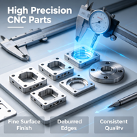 Services de fabrication de prototypes rapides sur mesure, programmation OEM, fraisage, usinage CNC pour l'usinage de l'acier inoxydable et de l'aluminium