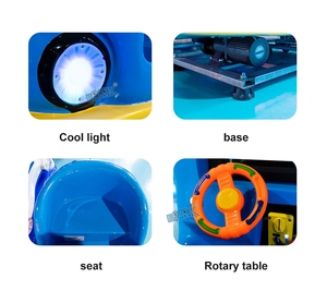 Độ phân giải cao trong nhà sợi thủy tinh ARCADE trẻ em hoạt động bằng đồng xu Kiddie đi xe 3 + tuổi Swing máy mini tính năng giải trí - Product Image 5