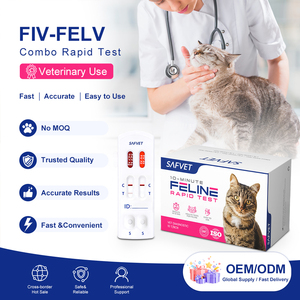Safvet ชุดทดสอบ3 in 1 feline <span class=keywords><strong>fiv</strong></span> AB felv AG HW AG Triple Combo รวดเร็วชุดตรวจมะเร็งเม็ดเลือดขาว<span class=keywords><strong>แมว</strong></span>สัตว์แพทย์ <span class=keywords><strong>fiv</strong></span>/felv/hw ชุดตรวจพยาธิหัวใจ - Product Image 4