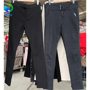Pantalons skinny pour femmes Vêtements d'occasion à la mode pour femmes Fournisseurs de vêtements en gros Pantalons skinny pour femmes Vêtements d'occasion en gros - Product Image 3