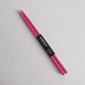 <span class=keywords><strong>Baquetas</strong></span> de madera Kabat personalizadas con logo, de nogal americano, arce 5A, 7A, rojas, azules, <span class=keywords><strong>moradas</strong></span>, para práctica - Product Image 2