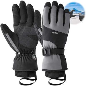 Gants de ski pour hommes et femmes Gants de course d'hiver chauds à écran tactile pour le snowboard en plein air, la motoneige et le chauffage de la neige. - Product Image 1
