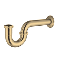 Accessoires de salle de bains OEM laiton doré rose brossé SS304 32mm plomberie bouteille piège bassin déchets