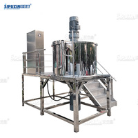 Réservoir de mélange entièrement automatique en acier inoxydable de haute qualité pour la fabrication de mayonnaise, fabricant chinois, mélangeur de shampooing