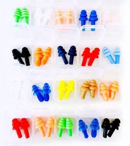 <span class=keywords><strong>Tapones</strong></span> <span class=keywords><strong>para</strong></span> los oídos impermeables de silicona, protección auditiva reutilizable, reducción de ruido <span class=keywords><strong>para</strong></span> <span class=keywords><strong>dormir</strong></span>, con paquete de caja <span class=keywords><strong>para</strong></span> nadar - Product Image 4