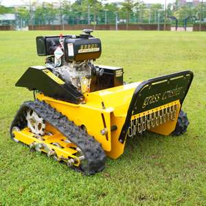 Cortadora de Césped Profesional, Desbrozadora de Césped con Cepillo Giratorio, Alta Eficiencia de Corte, Mini Robot Cortacésped - Product Image 1