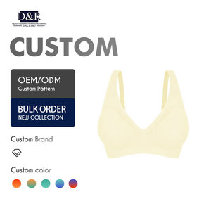 Fashion Women's Breathable Wearing Lingerie Wholesale Seamless Wireless Lingerie <b>Underwear</b> Push-Up Nylon Bra Brief Sets - Product Image 1