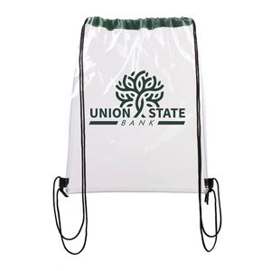 Custom Logo Waterproof PVC Clear Plastic Drawstring <b>Draw</b> <b>String</b> Backpack <b>Bags</b> - Product Image 4