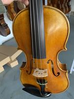 Violon Guarneri Paganini 4/4 en bois européen, grain flammé, son doux et agréable, épicéa massif, érable, fait à la main