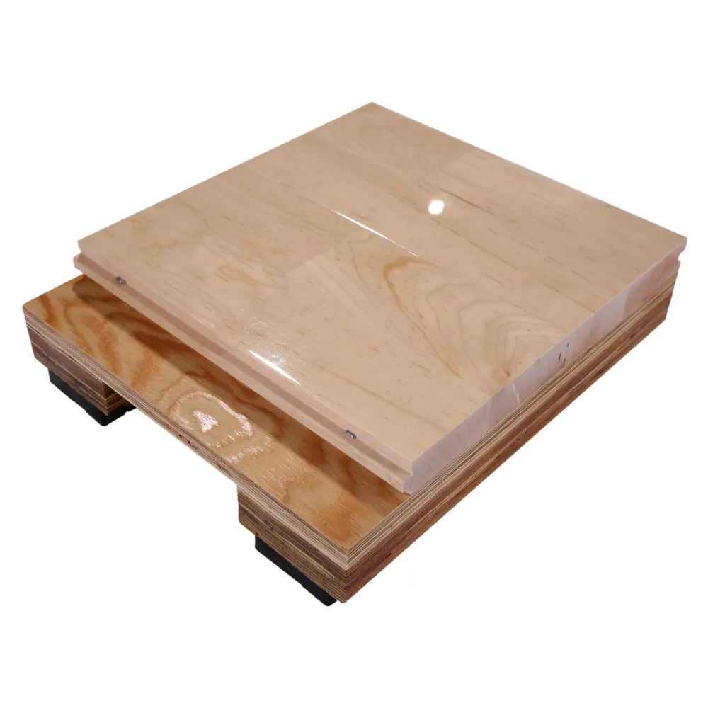 Tablón de madera maciza para interiores, madera de palo, Arce, abedul, roble, Sistema completo o tablón a precio de fábrica, cancha de baloncesto fustal