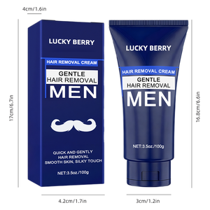 Nouvelle Tendance Crème Dépilatoire pour Hommes Formule Sensible 3.5 OZ avec Applicateur pour Jambes, Bras et Zones Abdominales - Product Image 3