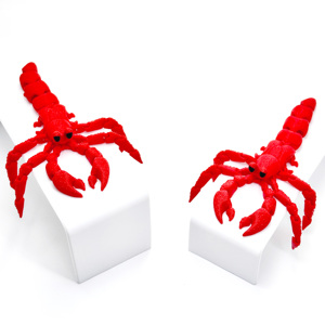 WANCAI OEM Jouet de crabe ermite imprimé en 3D en PLA biodégradable, ornement animal simulé respectueux de l'environnement, unisexe pour toute la famille - Product Image 6