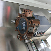 Tour CNC Incliné Haute Précision avec Axe Y TCK56Y A2-6, Machine de Tournage et de Fraisage CNC