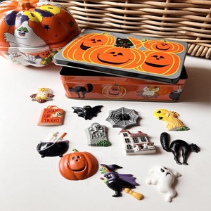 High Quality Halloween Candy <strong>Tin</strong> Box Food Packaging Tinplate Jars for Candies Cookies <strong>Chocolates</strong> Canned Goods - Product Image 3