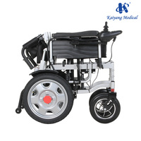 Fauteuil roulant électrique pliable léger, nouveau fauteuil roulant électrique avec une longue autonomie de batterie pour les personnes âgées et les personnes handicapées, utilisation en extérieur