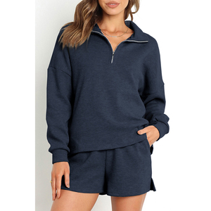 ملابس نسائية مقاسات كبيرة، أطقم 2024 وصل حديثًا أطقم شتوية رياضية كاجوال مكونة من قطعتين سراويل/ - Product Image 3