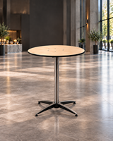 Tables rondes pliantes professionnelles en contreplaqué pour banquets, vente en gros, location pour mariages, événements, restauration, hôtellerie, fabricant