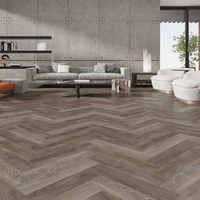 Revêtement de sol en vinyle de luxe PVC 1,8 mm 2 mm SPC, auto-adhésif, aspect bois EIR, dalles de vinyle, Pisos De Vinil LVT