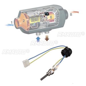 12V/24V 2KW 5KW 8KW Chinese Parking <b>Heater</b> Glow Plug <b>Ceramic</b> Pin + Wrench Directly From Factory Similar With Eberspacher Webasto - Product Image 3