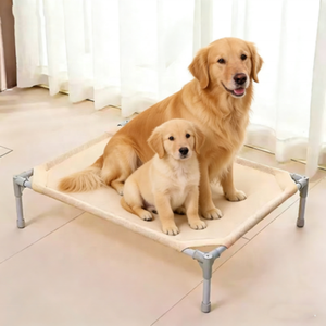 <span class=keywords><strong>Lit</strong></span> pour chien surélevé tendance, respirant, haute capacité de charge, avec filet amovible, résistant à l'humidité - Product Image 1