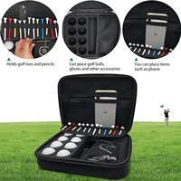 Nylon-Reißverschluss-Tasche für Golfzubehör, Wasserdicht und Geruchsdicht, Tragetasche für Golftees und Handschuhe