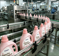 Meilleur prix Fournisseur chinois OEM Lessive liquide parfum rose en gros 2L Nettoyage en profondeur jetable pour le lavage des vêtements
