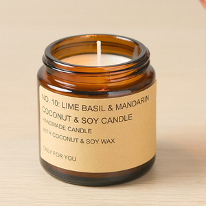 Personnalisation de marque privée pour la Saint-Valentin, bougies parfumées romantiques en cristal avec cristaux, boîtes rondes de luxe pour bougies - Product Image 6