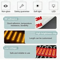 Module COB 12V, boîte à lumière LED de haute qualité, IP65, SMD LED Ra90 2W, angle de vision de 175°, vue latérale, tricolore, garantie de 2 ans