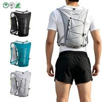Gilet d'hydratation avec poche à eau de 1,5 L pour le cyclisme, la randonnée et la course à pied, sans rebondissement, respirant, en polyester, réglable, logo personnalisé, OEM
