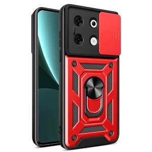 Étui de téléphone porte-anneau en métal de béquille de protection d'objectif de caméra antichoc pour Infinix Zero 30 5G Spark <span class=keywords><strong>20</strong></span> <span class=keywords><strong>Pro</strong></span> Plus - Product Image 1